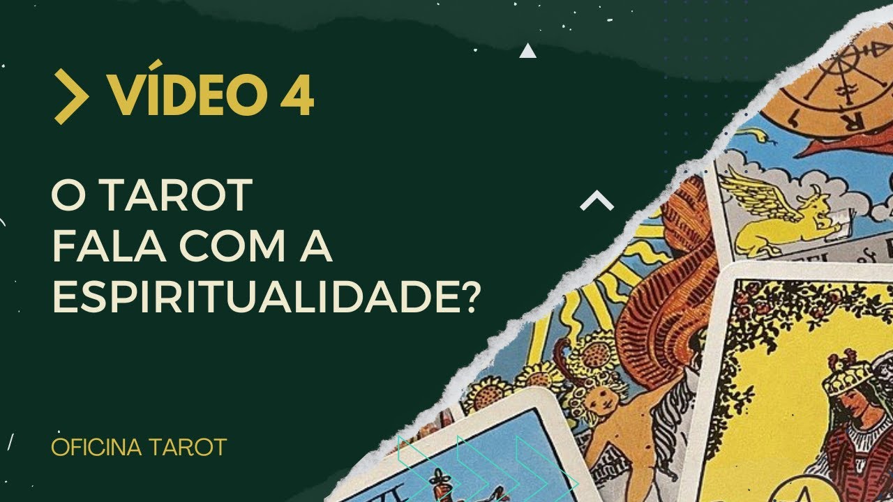 O TAROT FALA COM A ESPIRITUALIDADE?