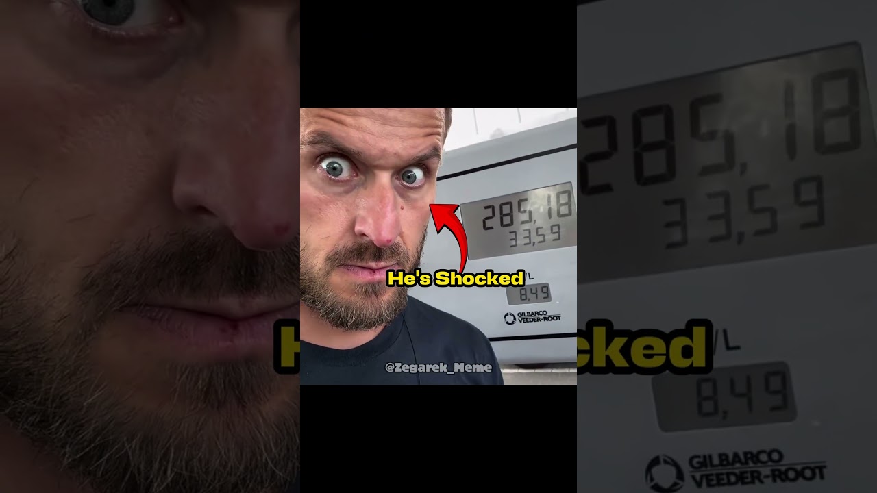 V8 BiTurbo owner reacting to gas prices be like 🤯 #relatable #cars #expensive #bmw #lyrics