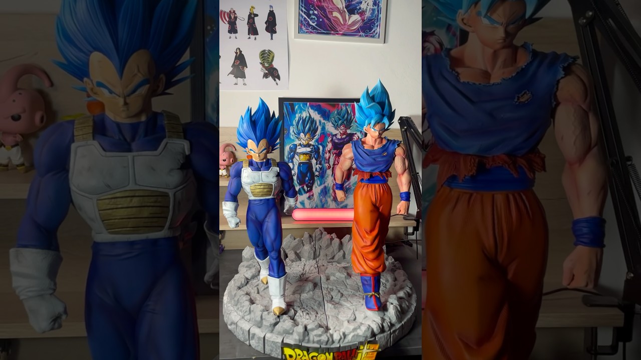 WIP : Goku ssjblue kaioken x Vegeta blue evolution 🔥 #dragonballsuper #dragonball #dragonballz