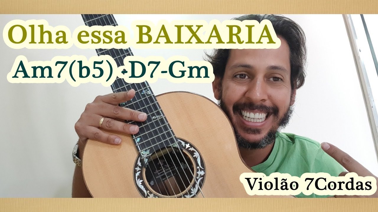 Am7(b5)  -  D7  -  Gm   -  Baixarias Famosas
