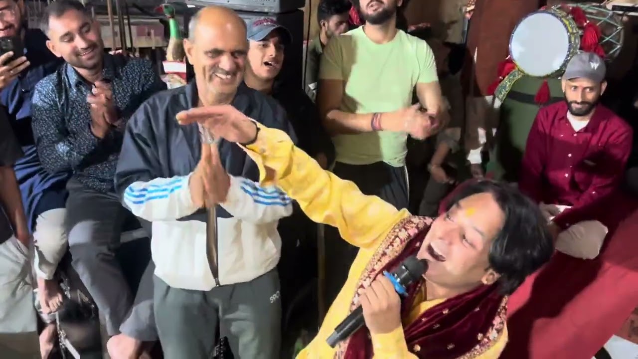 कुमार रवि की मधुर आवाज़ का जादू मचैल यात्रा 2025 में #machailmata #vlogging #machailyatra2025👌🫵