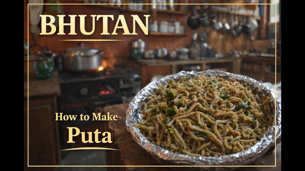 How To Make Puta (Bhutanese Buckwheat Noodles)