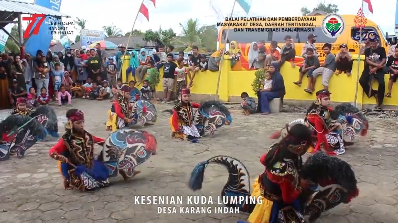 Kesenian Kuda Lumping Cilik, Paguyuban Wahyu Budoyo Desa Karang Indah