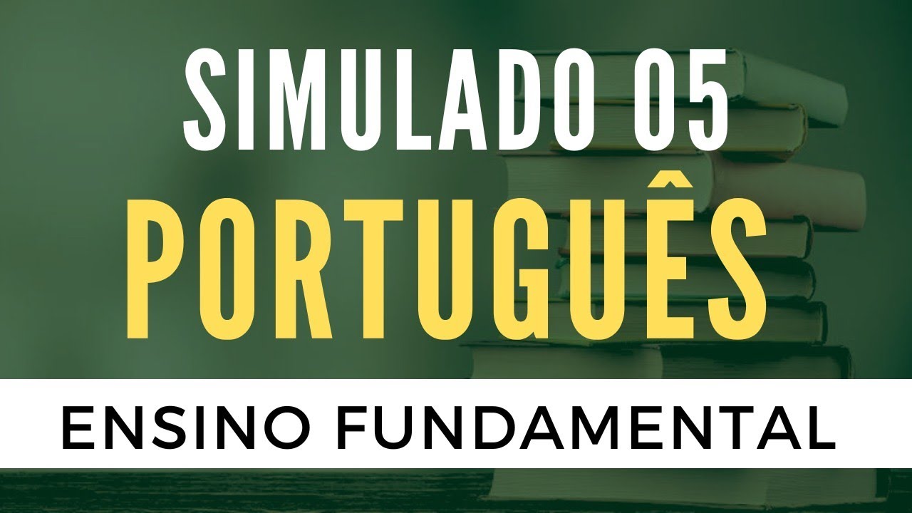 Português para Concurso - Ensino Fundamental - Simulado 5
