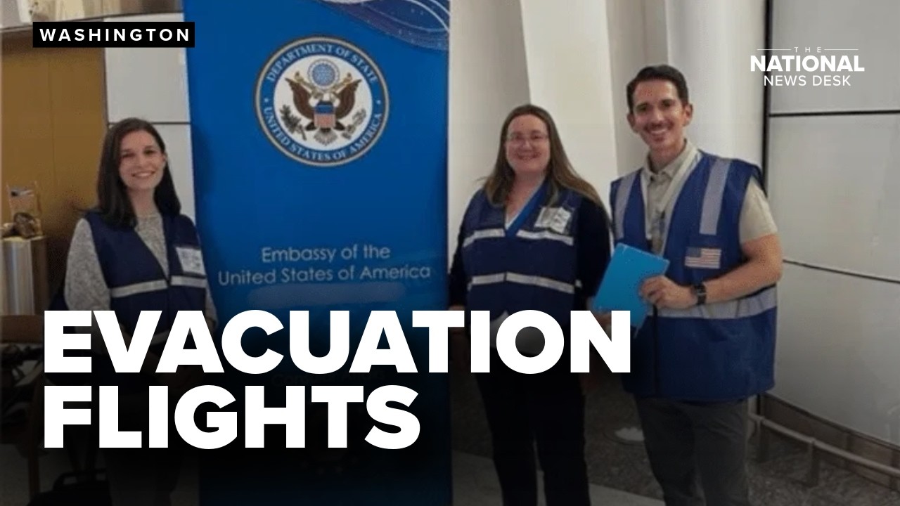 Charter flight CARRYING US CITIZENS leaves Middle East
