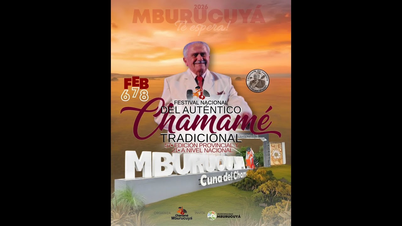 FESTIVAL DE CHAMAME MBURUCUYA 2026