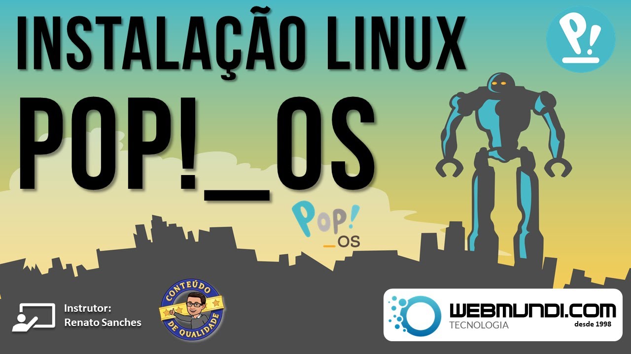 Como Instalar o Linux Pop!_OS do Zero ▶️ Download ➕ Criação DVD / Pendrive ➕ Instalação no PC