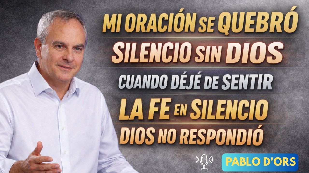 Cuando mi oración se volvió un murmullo sin Dios | Pablo d'ors