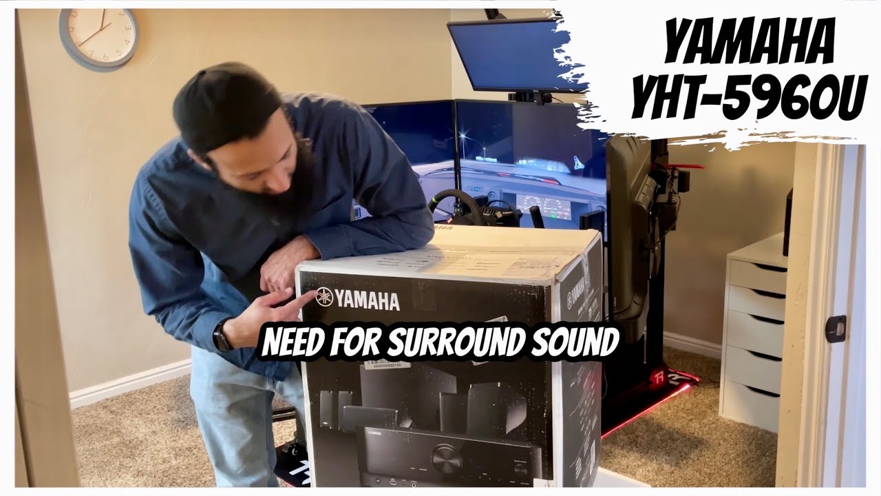 Need for Surround Sound - Yamaha 5.1 Surround Sound System for Sim Racing