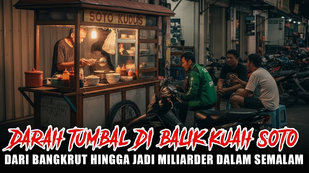 Warung Soto Mendadak Kaya? Ternyata Ada Tumbal Manusia di Bawah Lantainya! Pesugihan Soto Kudus