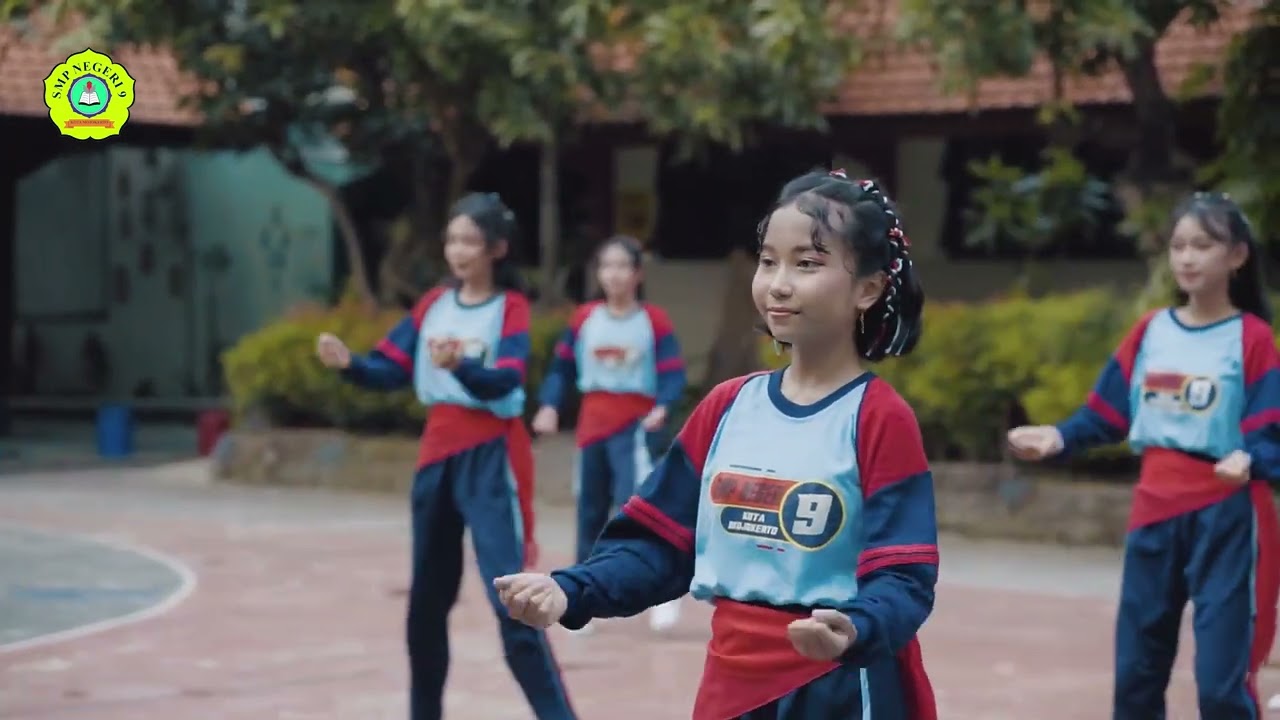 Lomba Senam Anak Indonesia Hebat 2025_SMP Negeri 9 Kota Mojokerto_Jawa Timur