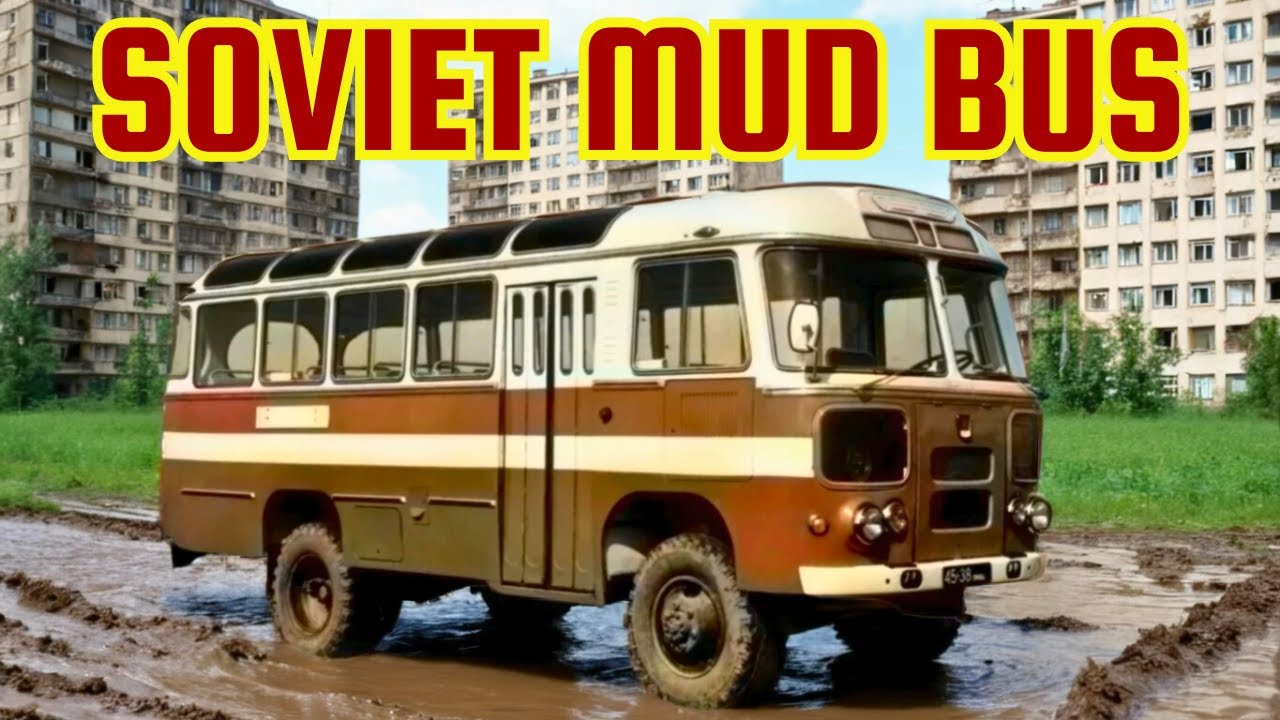 The Story of the Siberian 4x4 All-Terrain,  Indestructible Bus!