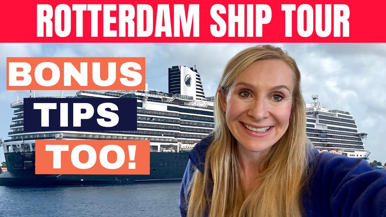 Holland America Rotterdam Ship Tour (Plus Tips!)