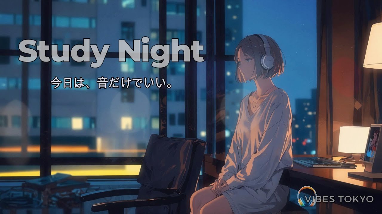 今日は、音だけでいい。｜夜に集中できる邦楽Lo-Fi