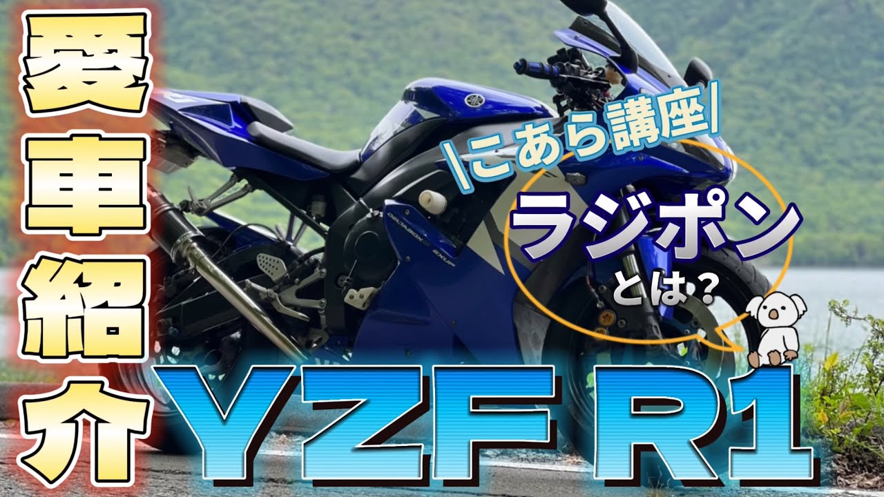 【愛車紹介】YZF R1【カスタムポイント】