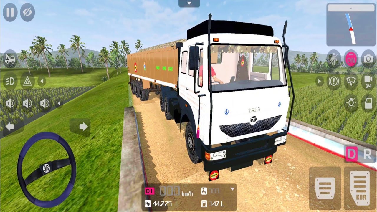 🔥Download TATA SIGNA TRUCK MOD | BUSSID New Mod - Bus Simulator Indonesia Gameplay | Tata Truck Game