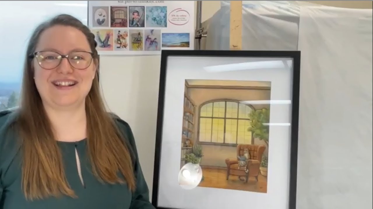Projet Rat de bibliothèque: Technique de peinture à l'aquarelle par Stéphanie Filion