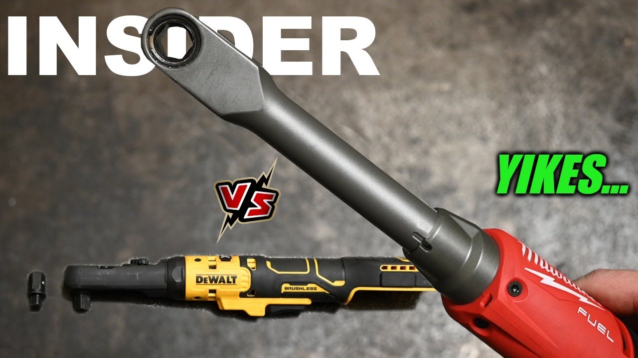Milwaukee's New Insider Ratchet vs DeWALT's New Sealed Head!
