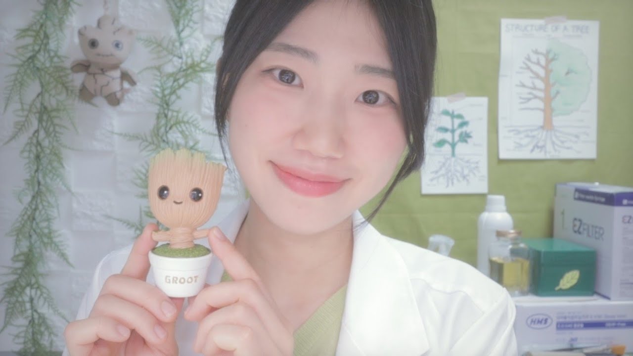ASMR(Japanese) Doctor's Treatment For Groot🌳| doctor roleplay