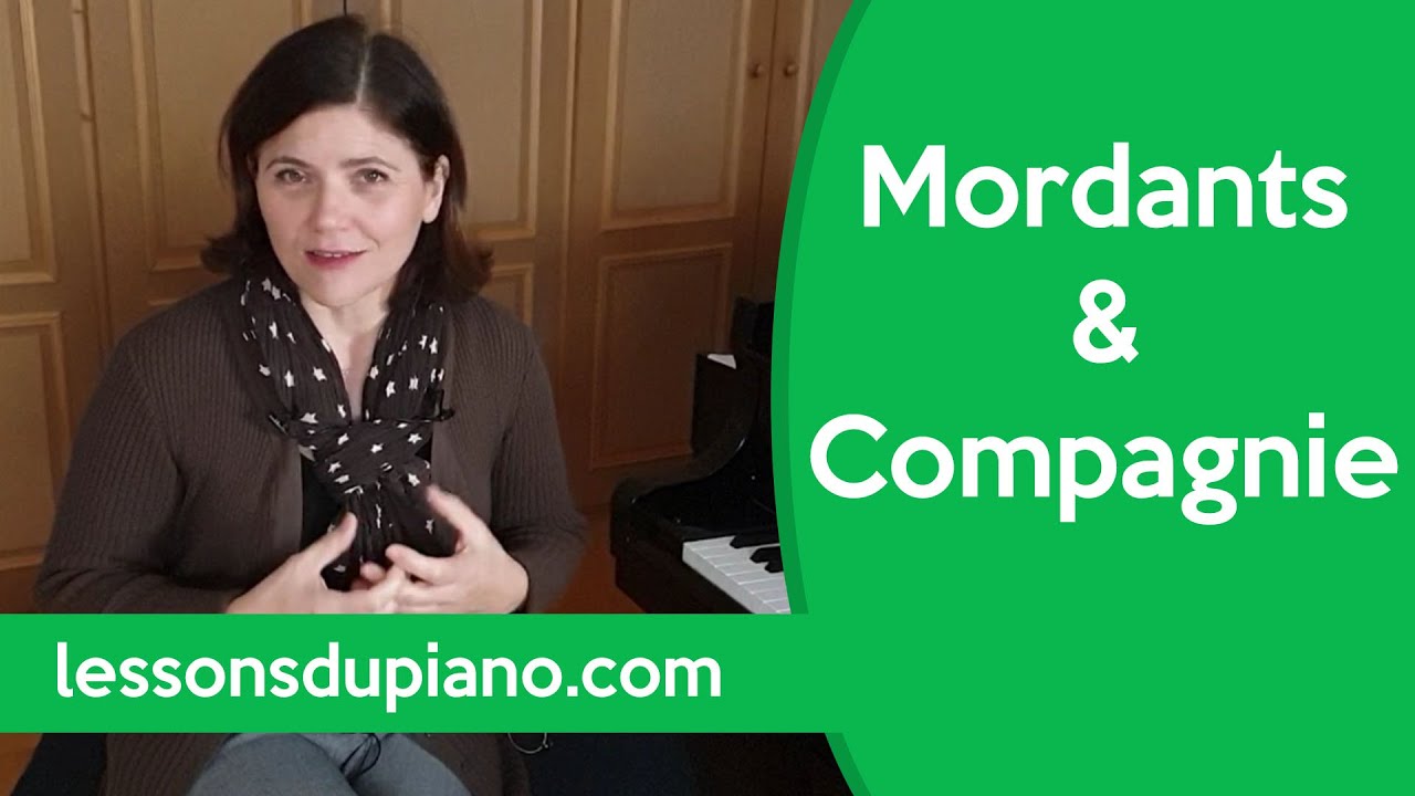 Comment jouer les mordants et autres techniques bien utiles au piano