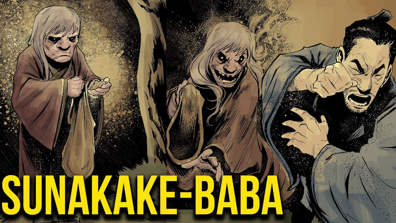 Sunakake-Baba - The Mysterious Old Woman Who Throws Sand from Japanese Folklore