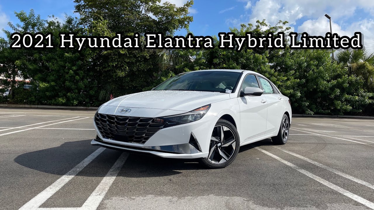 2021 Hyundai Elantra Hybrid - A Stylish 50 MPG Sedan