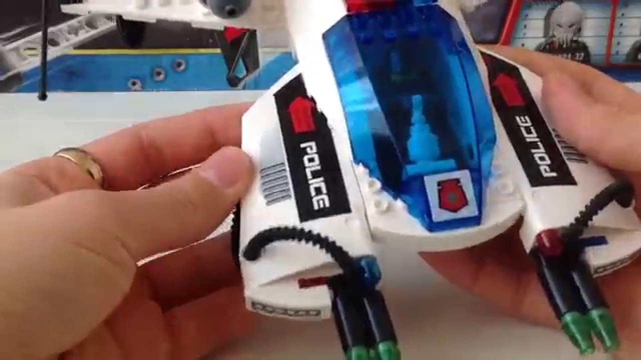Lego Space Police Hyperspeed Pursuit Review (обзор) Гиперскоростное Преследование.
