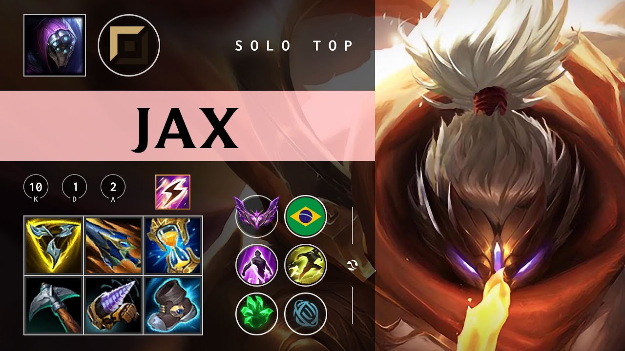 Jax Top vs Gragas - BR Master Patch 26.01