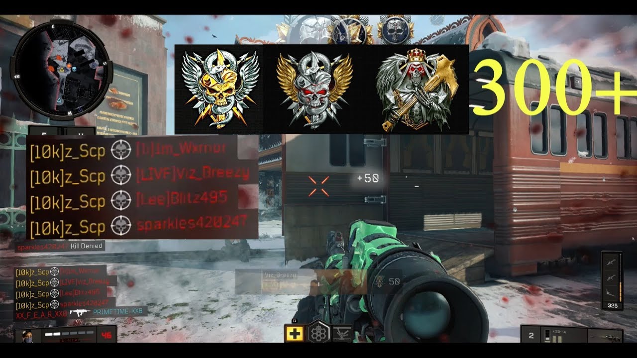 What 300 HOURS of SNIPING looks like on Black Ops 4...