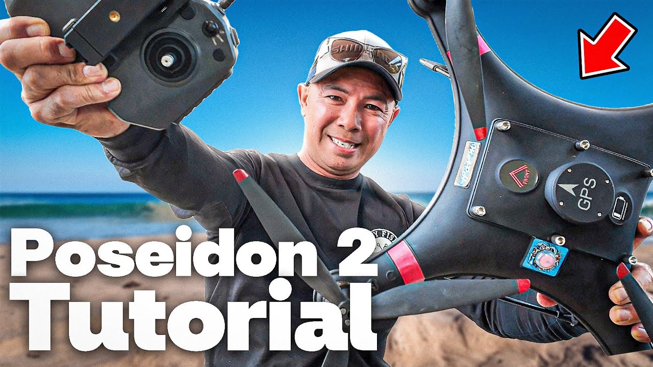 How to Use the POSEIDON 2 Fishing Drone