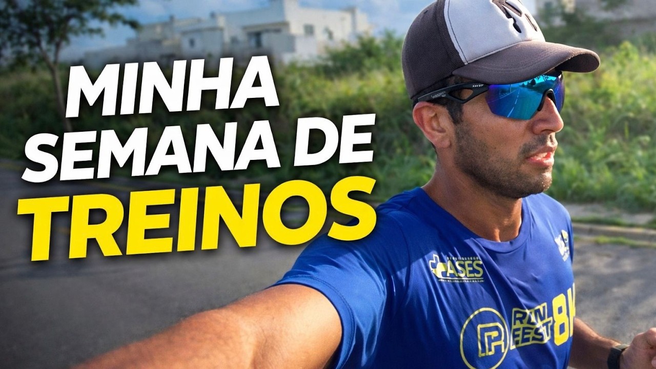 Minha semana de treinos (corrida de rua)