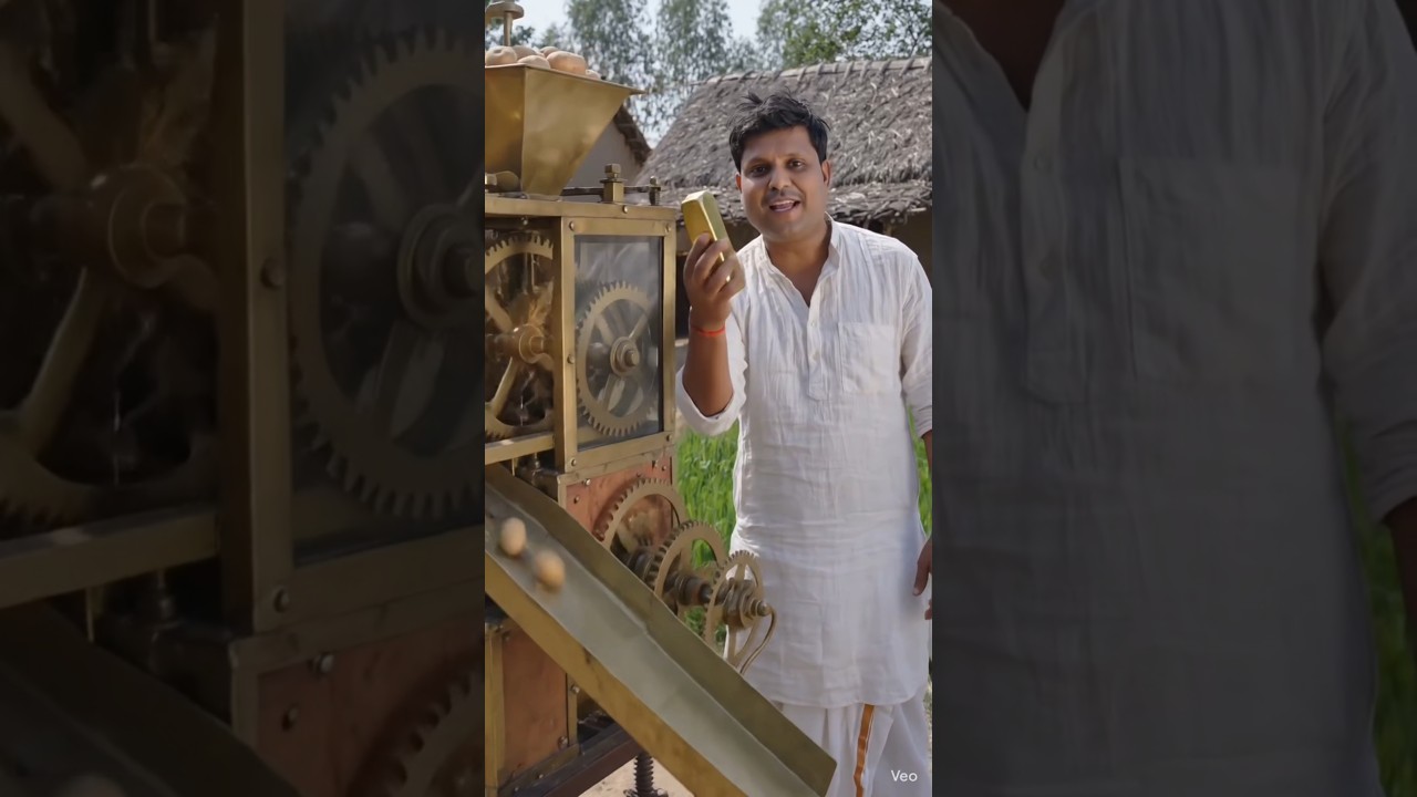 aalu Se Sona banane wali machine 😱😱#shorts #machine #aalu #Sona #trending #viral