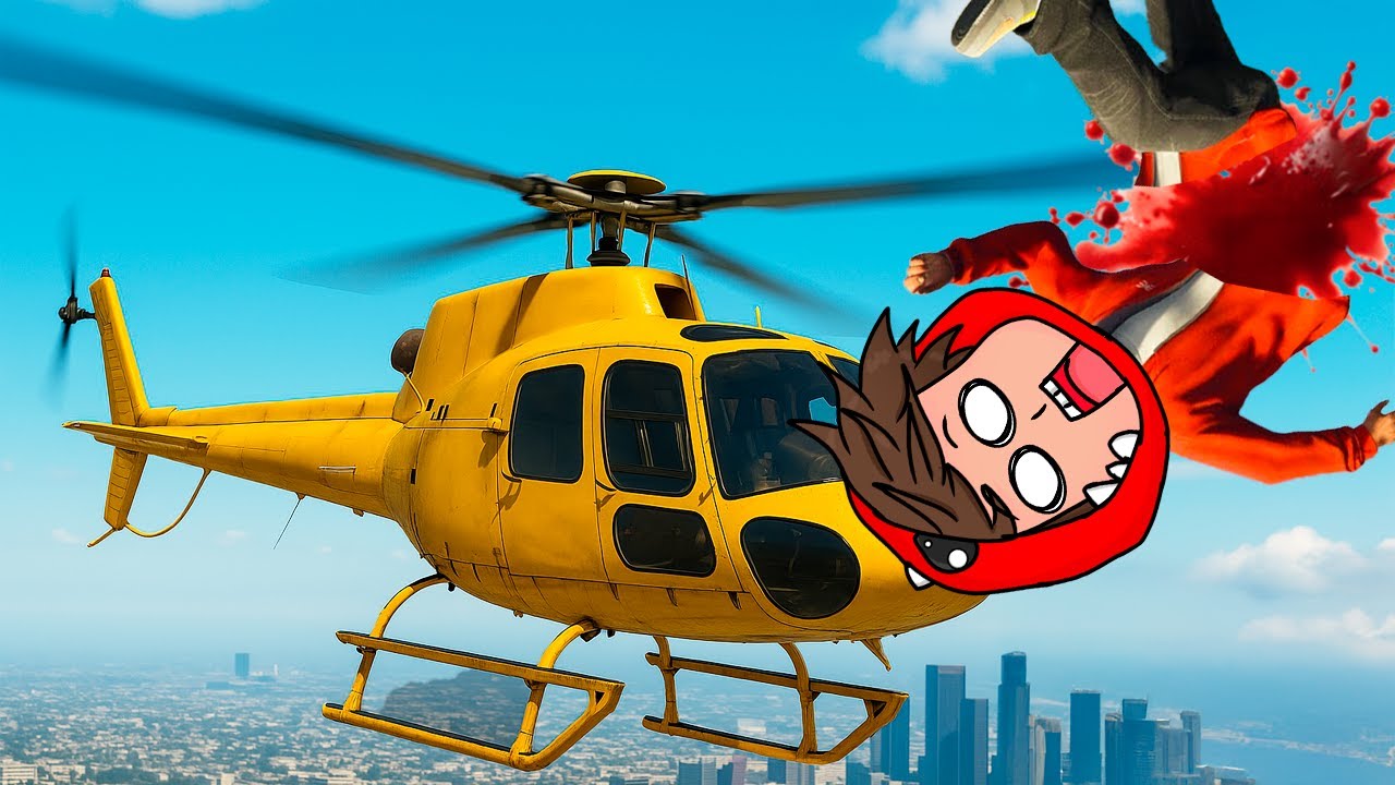 QUE NO TE TOQUEN LOS HELICOPTEROS en GTA 5 💀😱 GTA 5 ONLINE