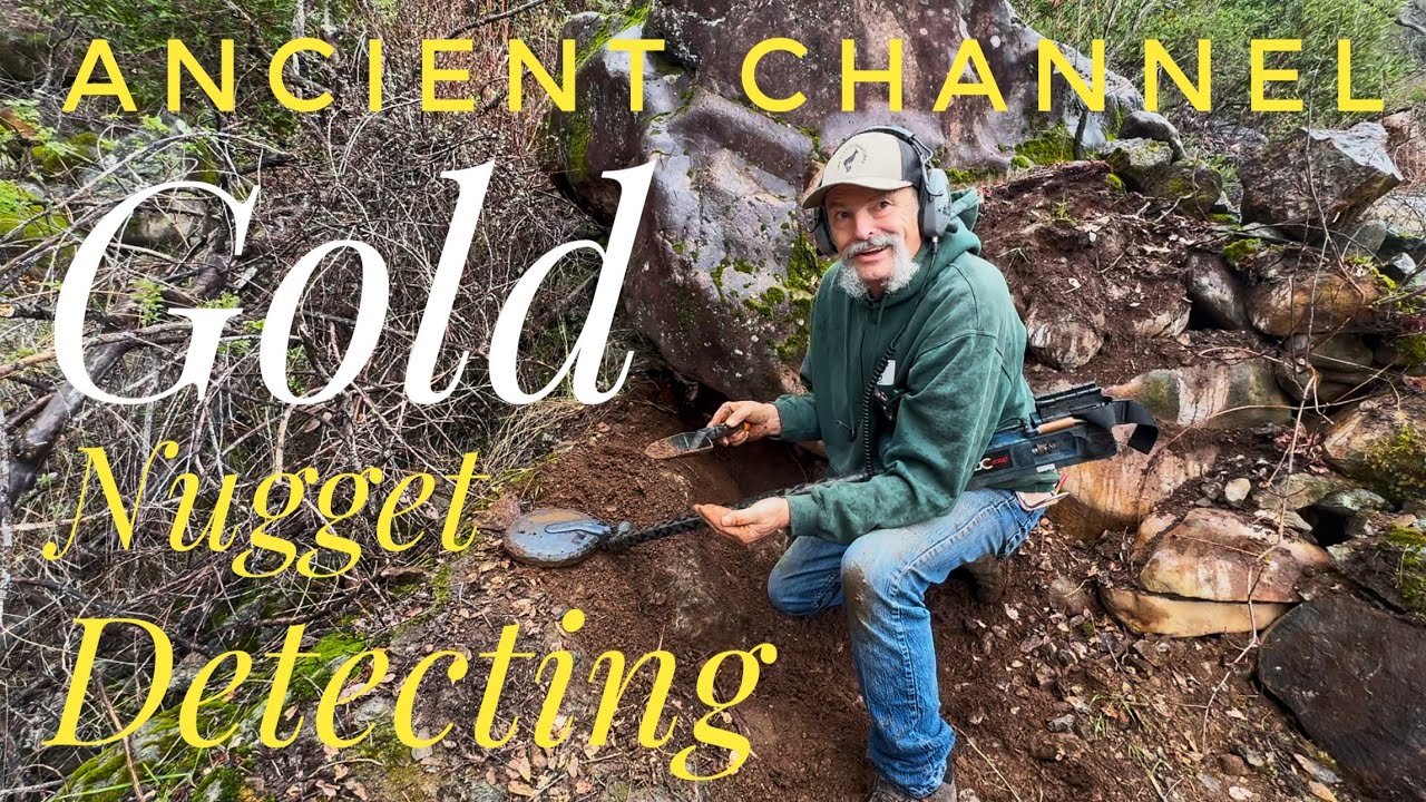 Ancient Channel Gold Nugget Detecting