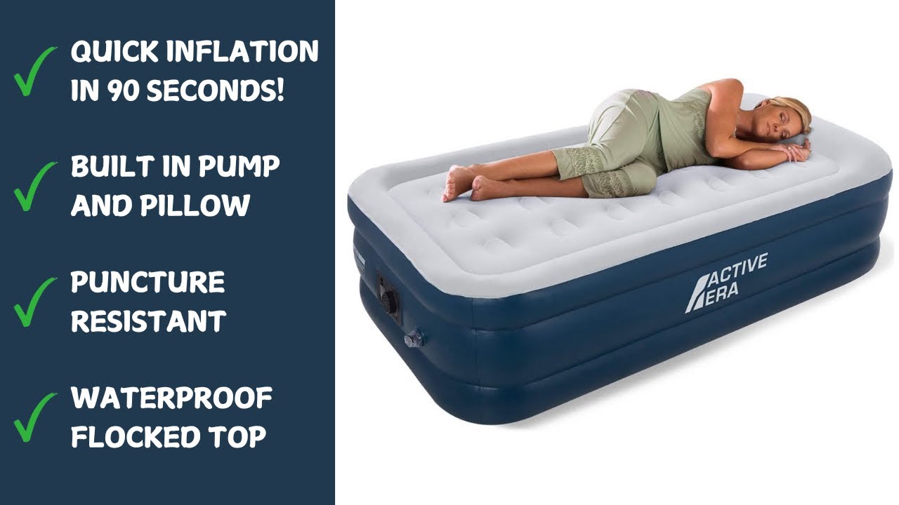 Active Era Air Bed Mattress With Built In Pump - Review