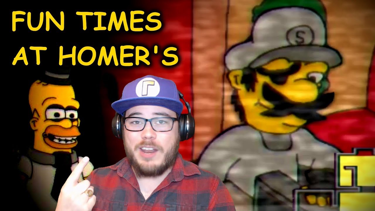 НАЙДЕН НОВЫЙ СЕКРЕТНЫЙ ПЕРСОНАЖ МАРИО!! | Весёлые времена в Homers (индивидуальные ночные испытания)