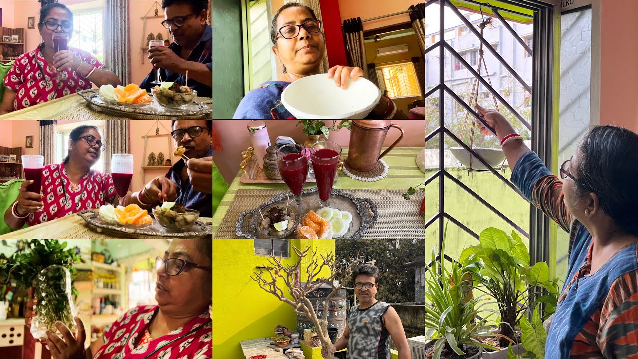Abc juice/healthy breakfast বাচ্চা থেকে বুড়ো সকলের জন্য /নটুর ভ্যাকসিন /পাখিদের খাবার @GhareBaire1 