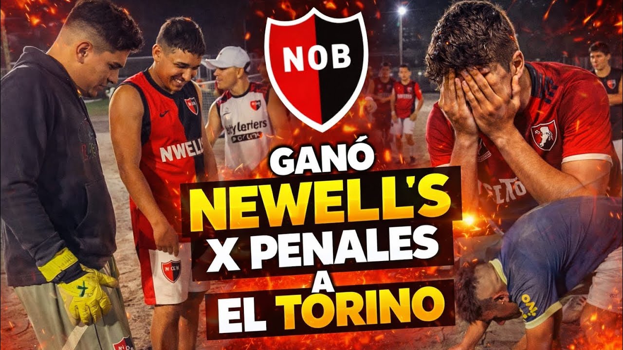 GANÓ NEWELL’S POR PENALES 🔴⚫ | PARTIDAZO VS EL TORINO