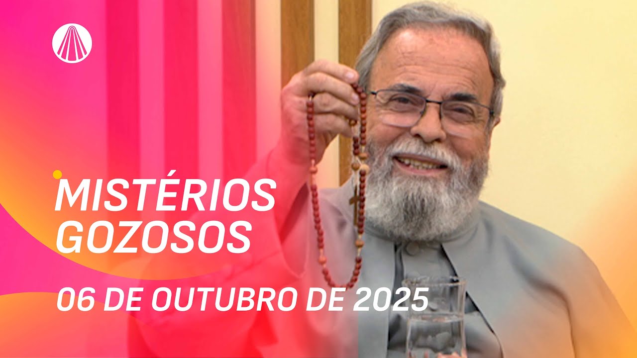Terço de Aparecida com Pe. Antonio Maria - 06 de outubro 2025 [Mistérios Gozosos]