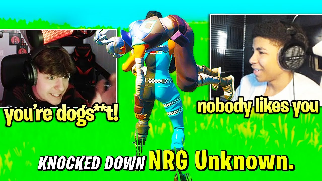 CLIX vs UNKNOWN happens TWICE (BOTH GO FULL TOXIC!) Fortnite Season 2