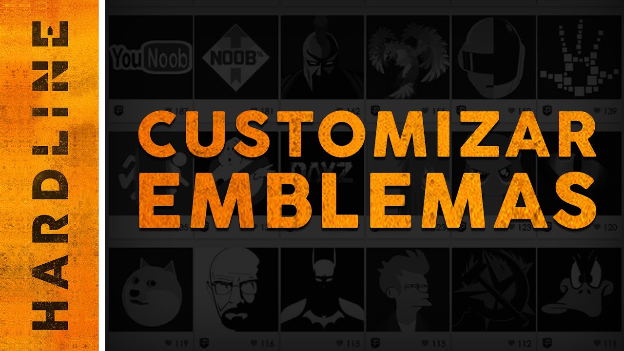 BATTLEFIELD HARDLINE - Como Importar Emblemas e Customizar Emblemas
