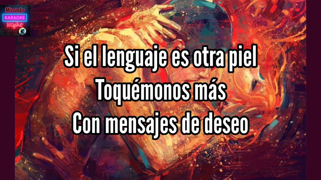 otra piel - karaoke - Gustavo Cerati ( pista original y letra )