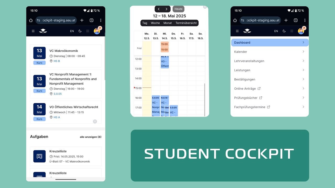 Student Cockpit Tutorial