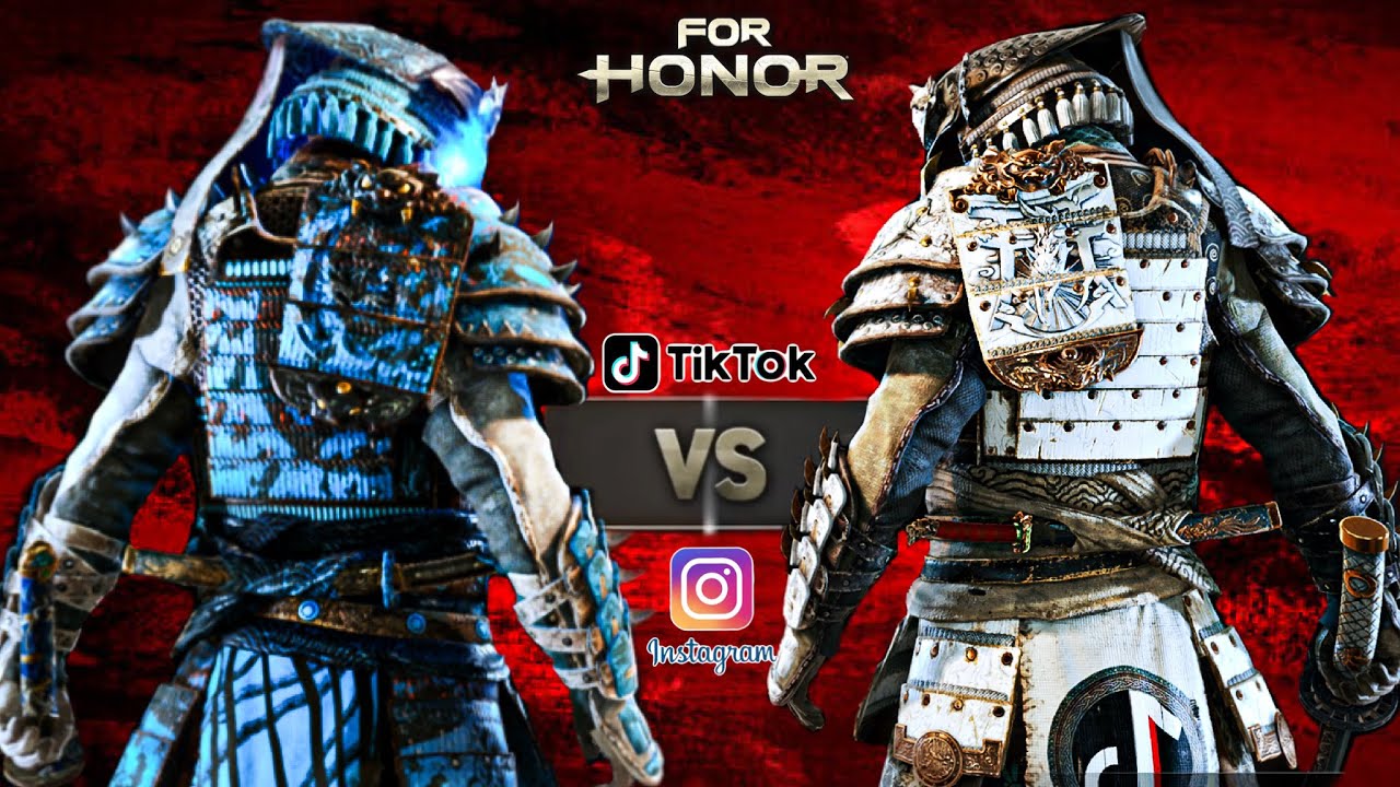 FOR HONOR TIKTOKER VS FOR HONOR INSTAGRAMER!