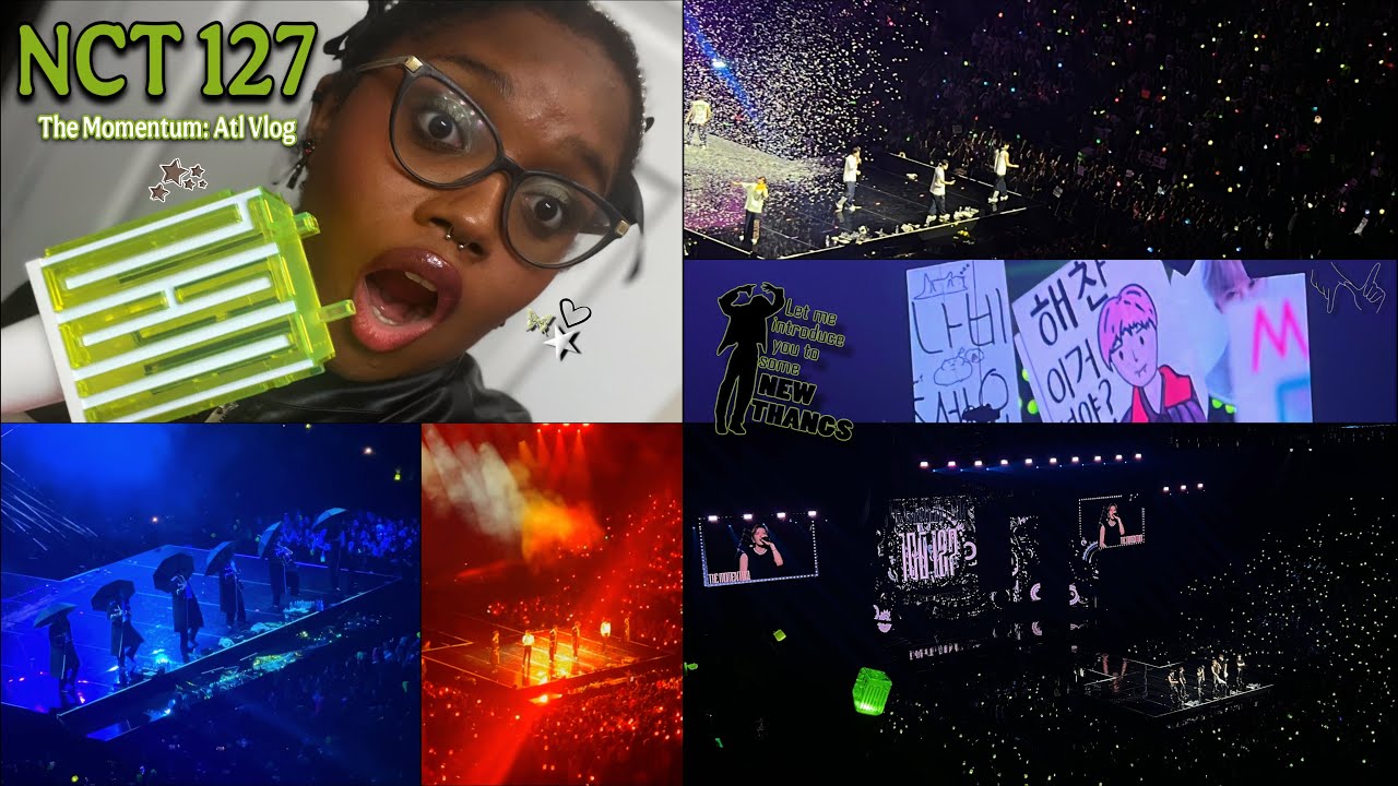 [NCTZEN Concert Vlog] NCT 127 The Momentum 💚NEOCITY : in Atlanta ⋆☆˚| CONCERT, MERCH, THOUGHTS