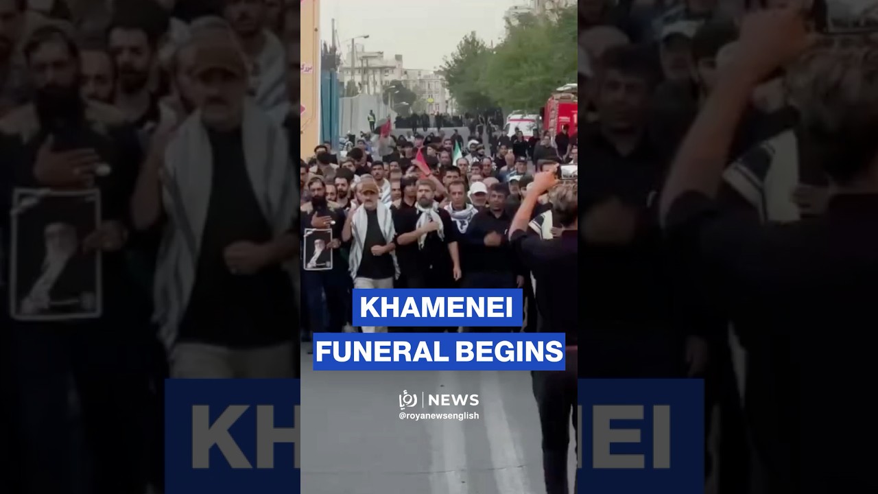 Iran officially begins public funeral for Khamenei: state TV