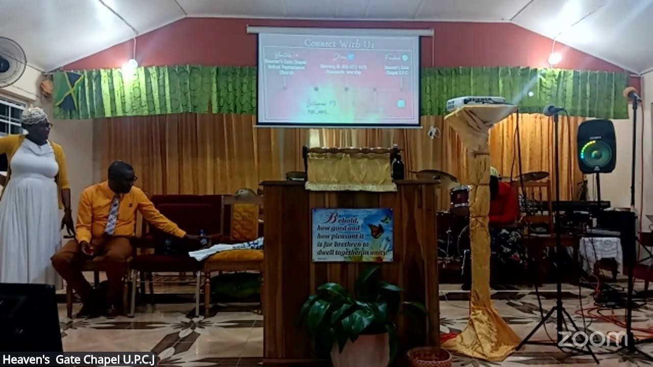 Heaven's Gate Chapel-Sunday Evening Service - March 08,2026. Pastor Denzil Wright.