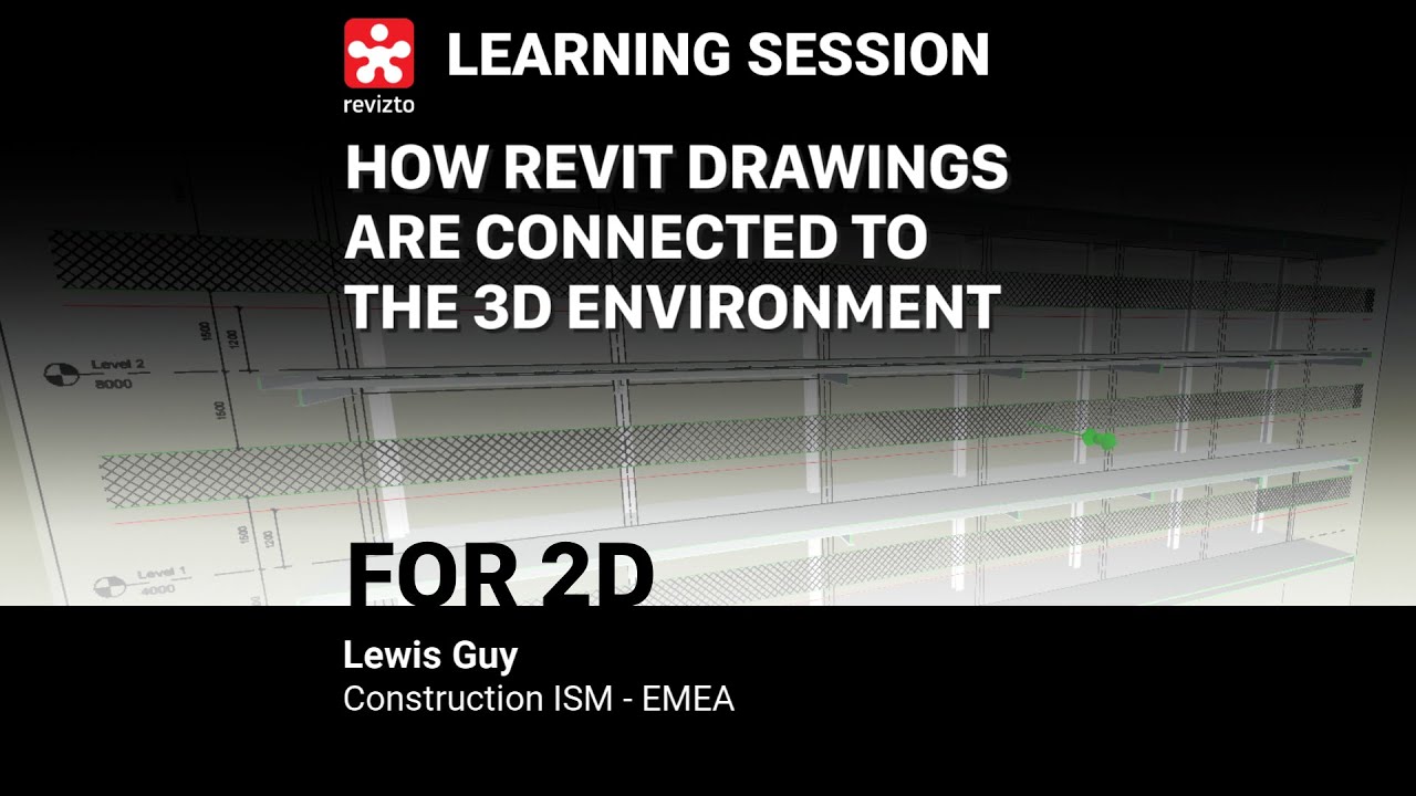 Revizto for 2D - How Revit Drawings are Connected to the 3D Environment