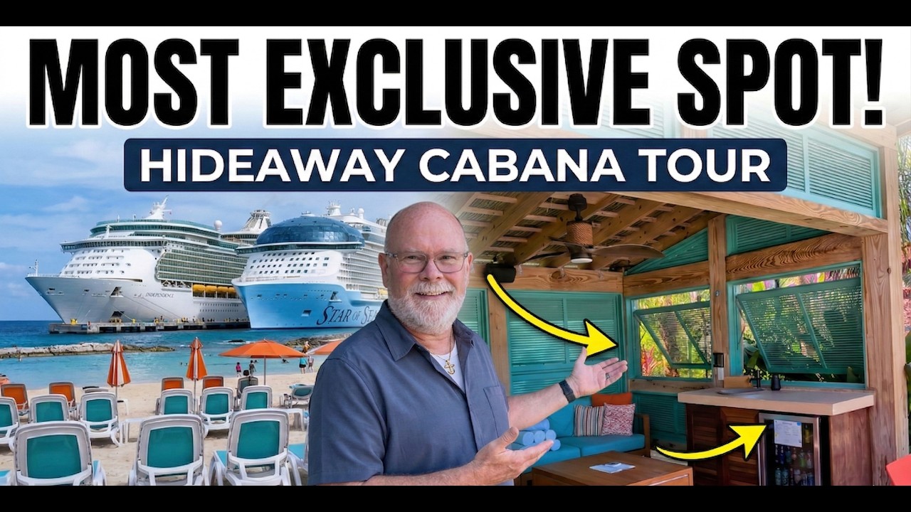 Inside the Most Exclusive Spot on CocoCay | Hideaway Cabana Tour