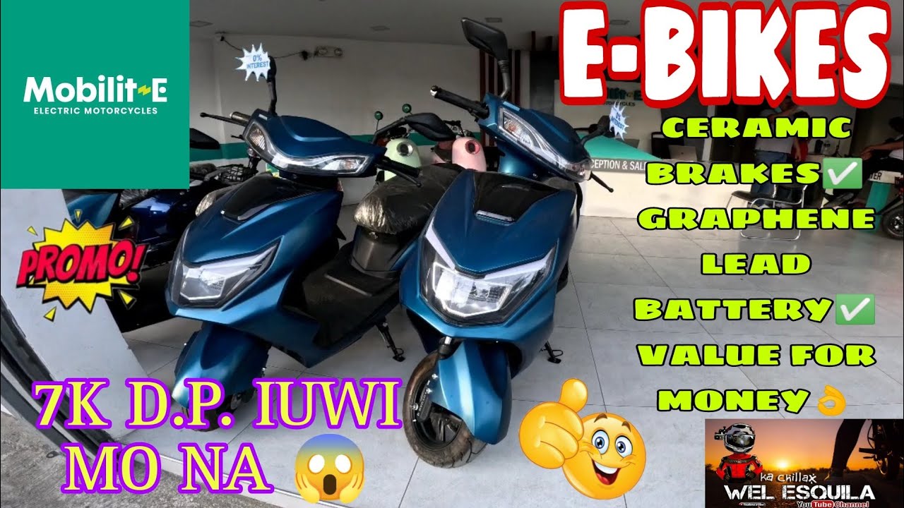 MURANG TUKLAS NA E-BIKE | 7K D.P. MAIUUWI MO NA | MOBILIT-e ELECTRIC MOTORCYCLES